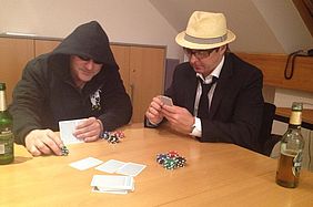 Mackie Messer und der Henker auf der Marit AG Pokernight