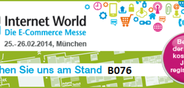 Marit AG Stand B076 auf Internet World Messe 2014