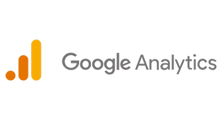 Logo von Google Analytics in Farbe